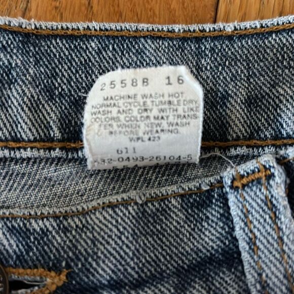 Levi's 550 Vintage Relaxed Fit Denim Jeans Y2k 38 x 32 Made‎ in USA - Picture 5 of 8